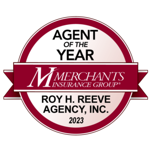 Merchants Insurance Group 2023 Agent of the Year: Roy H. Reeve Agency, Inc. badge